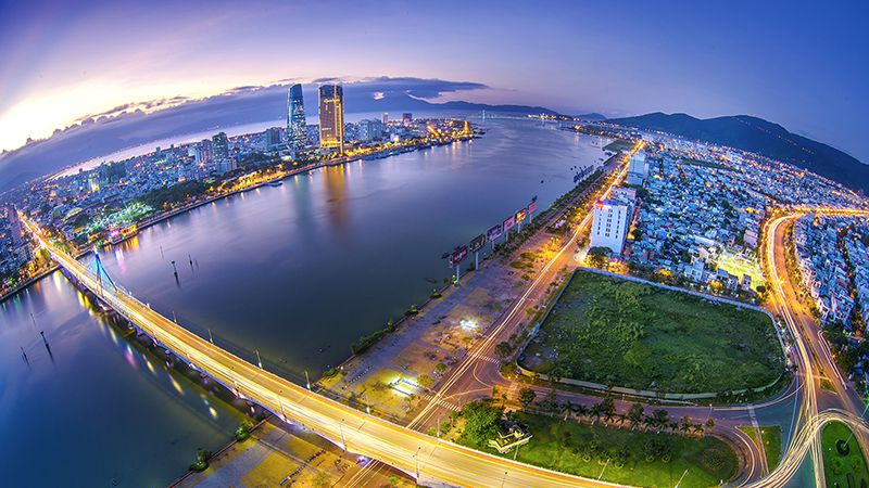 DA NANG HAVE PLANED TO BUILD WORKS TO CROSS THE HAN RIVER AND THE AIRPORT TUNNEL